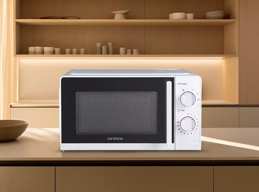 Orava Miwa-2W - Mikrovlnná rúra 20 l, biela