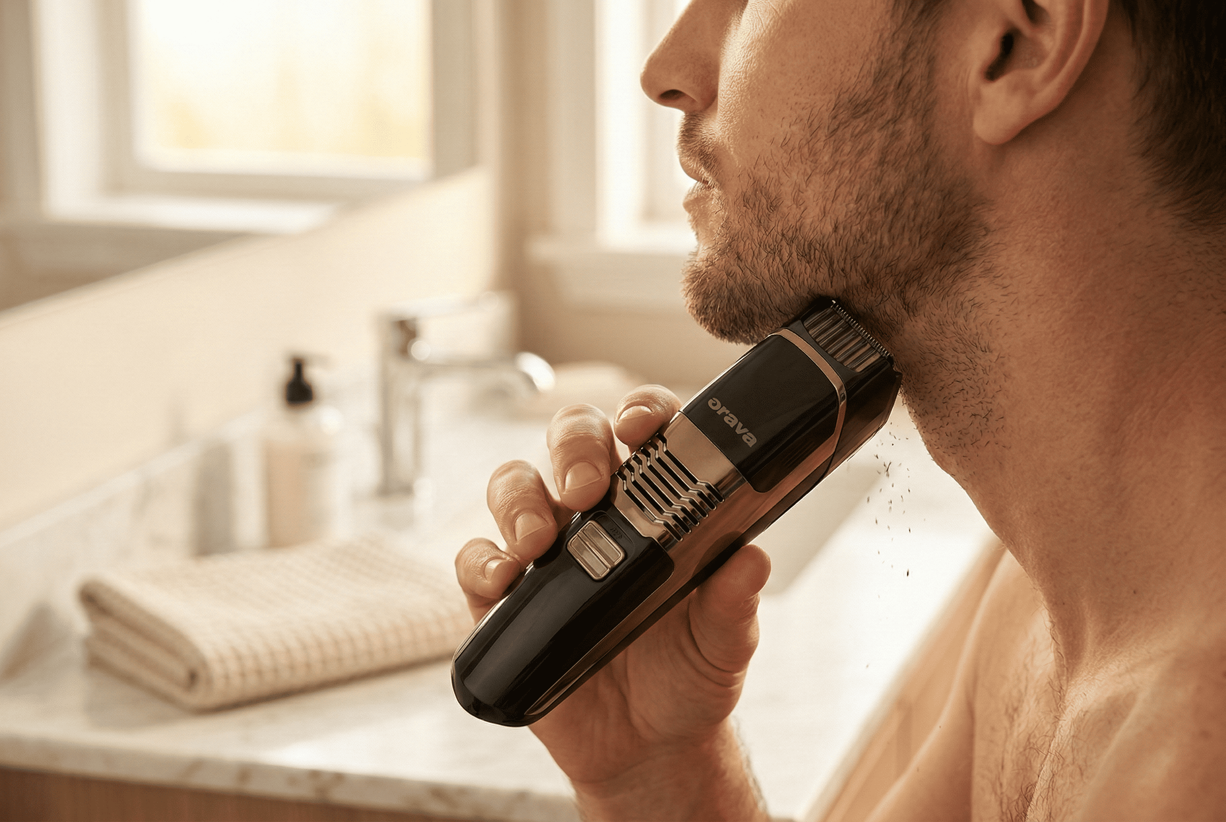 Orava VS-600 - Strihací strojček s odsávaním