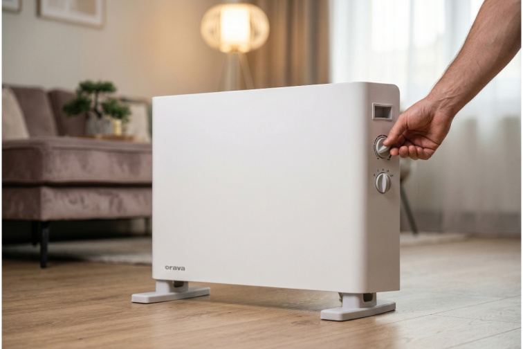 Elektrický teplovzdušný konvektor