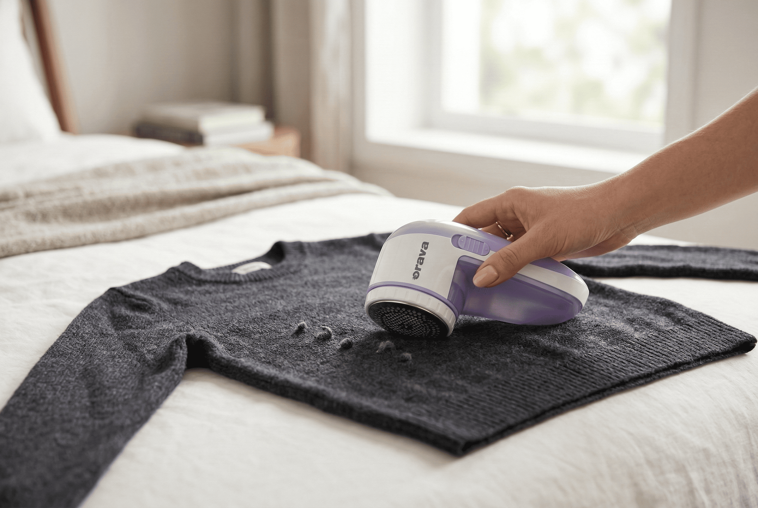 Orava LR-101 B - Výkonný odžmolkovač modrý