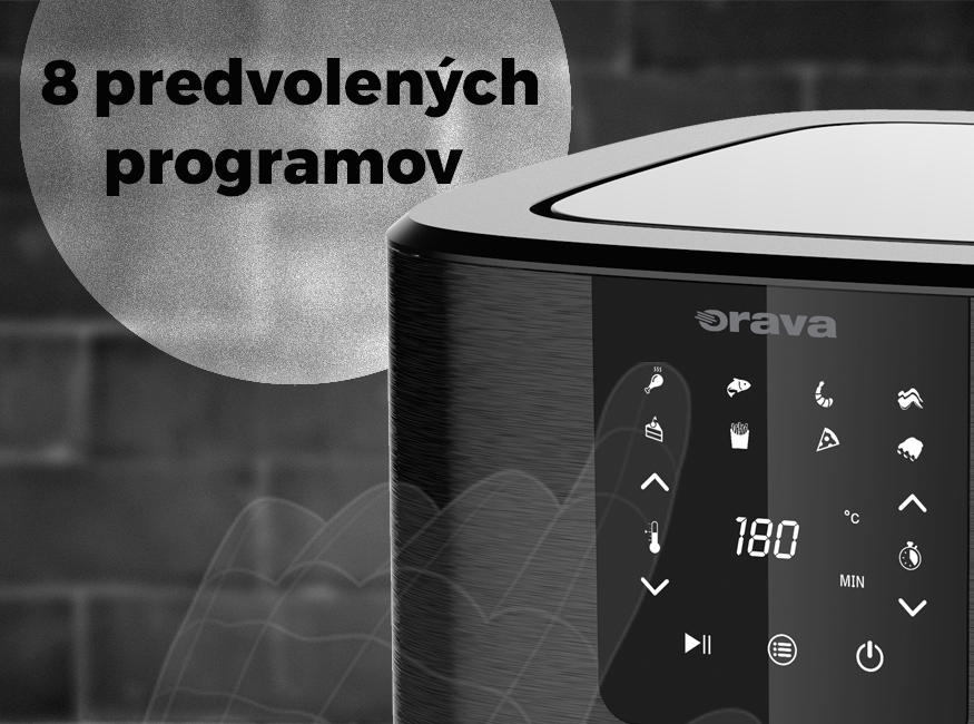 Orava Airy-4 - Teplovzdušná fritéza