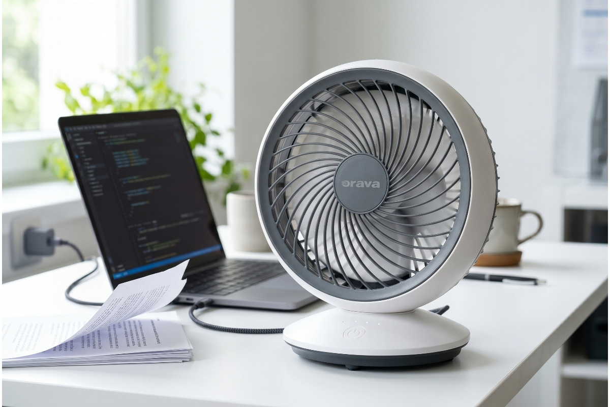 Mini stolový USB ventilátor
