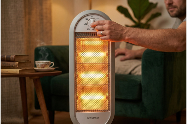 Orava HO-83 - Halogénový ohrievač vysoký