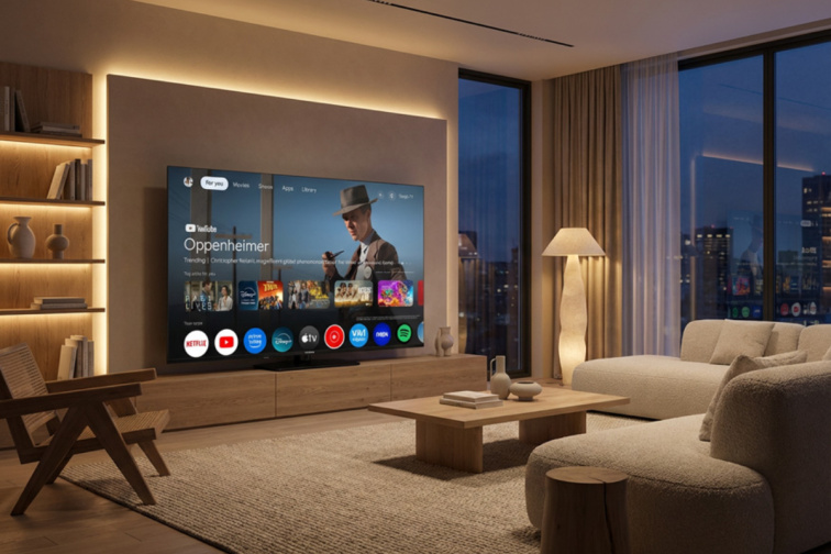 43" Ultra HD 4K Google TV Smart LED televízor s WiFi