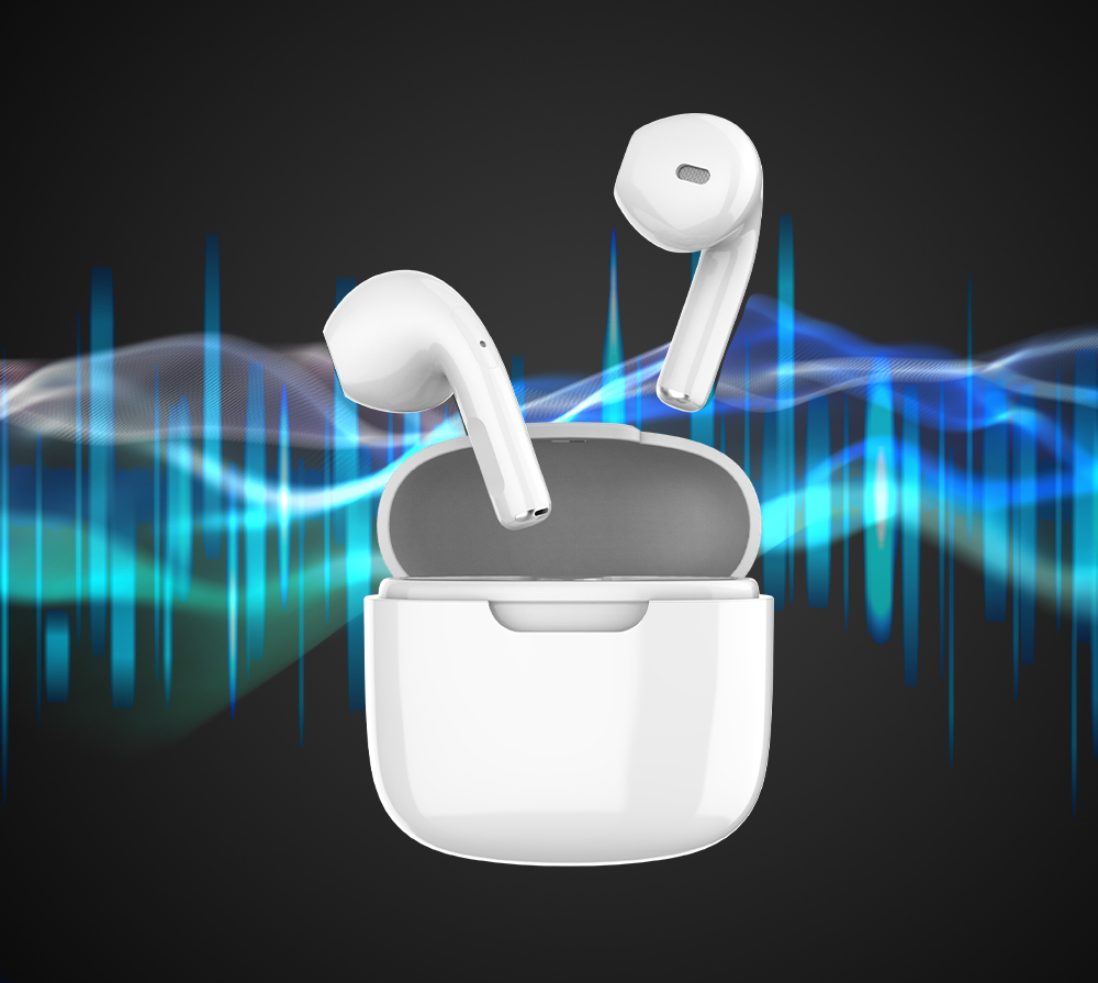 Orava Livebass Mini W - Bezdrôtové slúchadlá s mikrofónom, USB-C