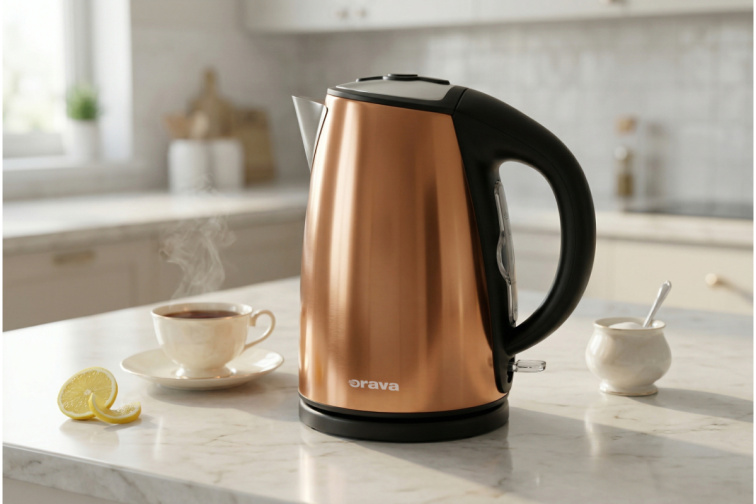 Orava VK-3717 C - Antikorová varná kanvica 1,7 l, medená