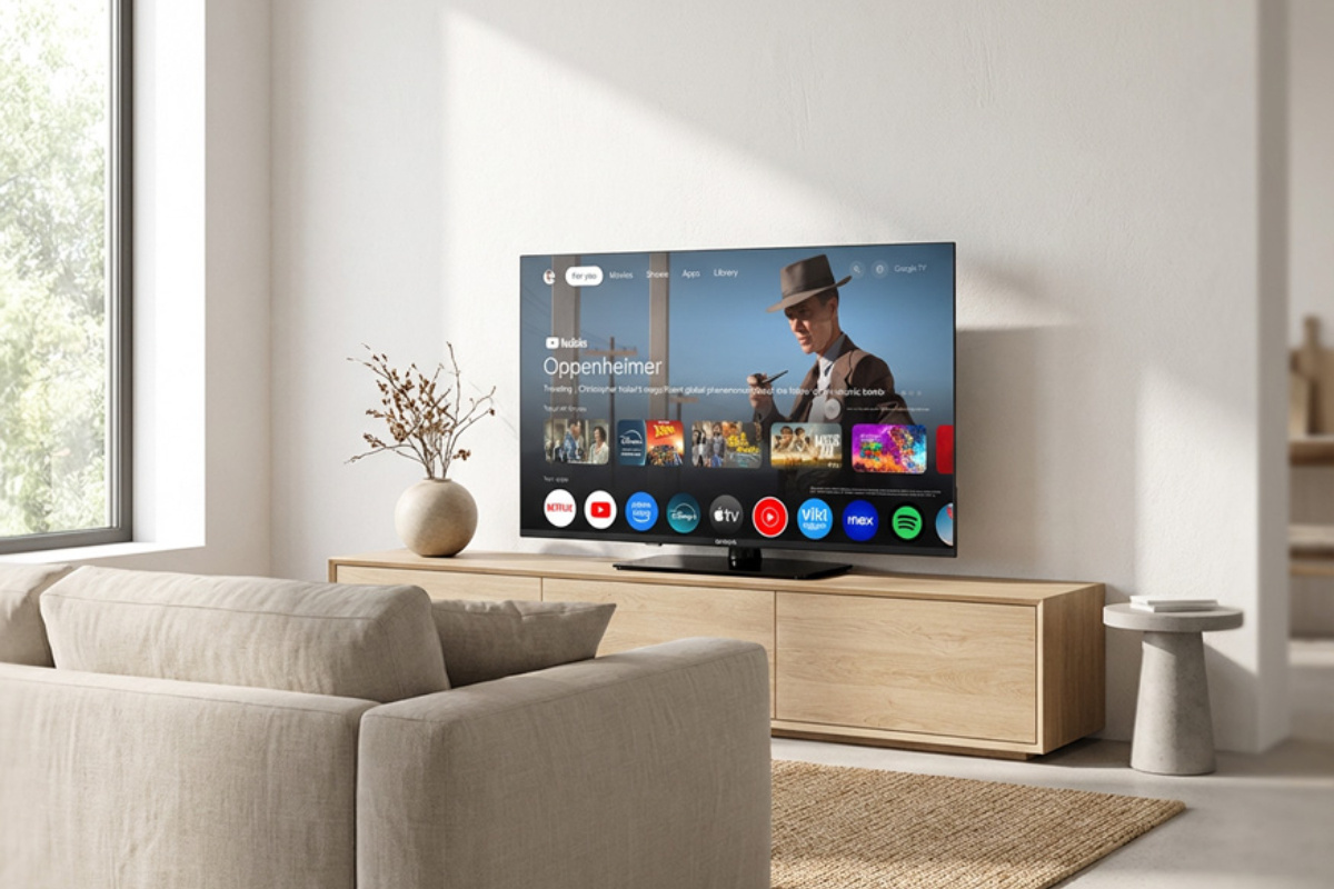 43" Ultra HD 4K Google TV Smart LED televízor s WiFi