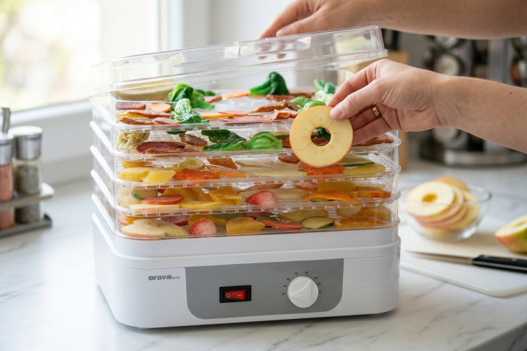 Orava SU-102 - Sušička ovocia a zeleniny, 230 W