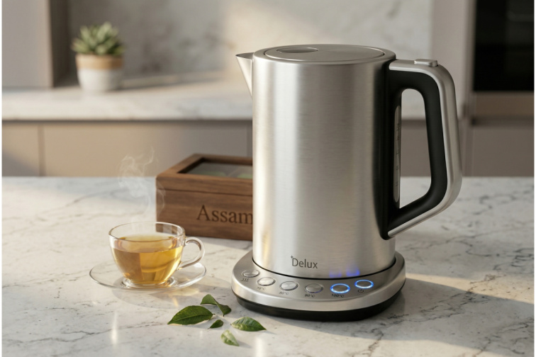 Orava Delux - Antikorová kanvica s reguláciou teploty 1,7 l