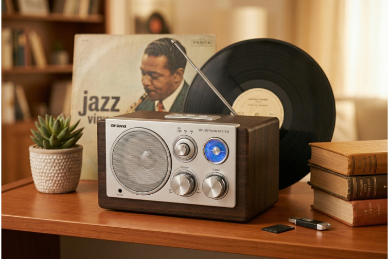 Orava RR-29 B - Retro rádio