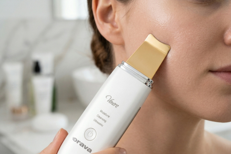 Orava Venere-1 - Ultrazvuková špachtľa na čistenie pleti