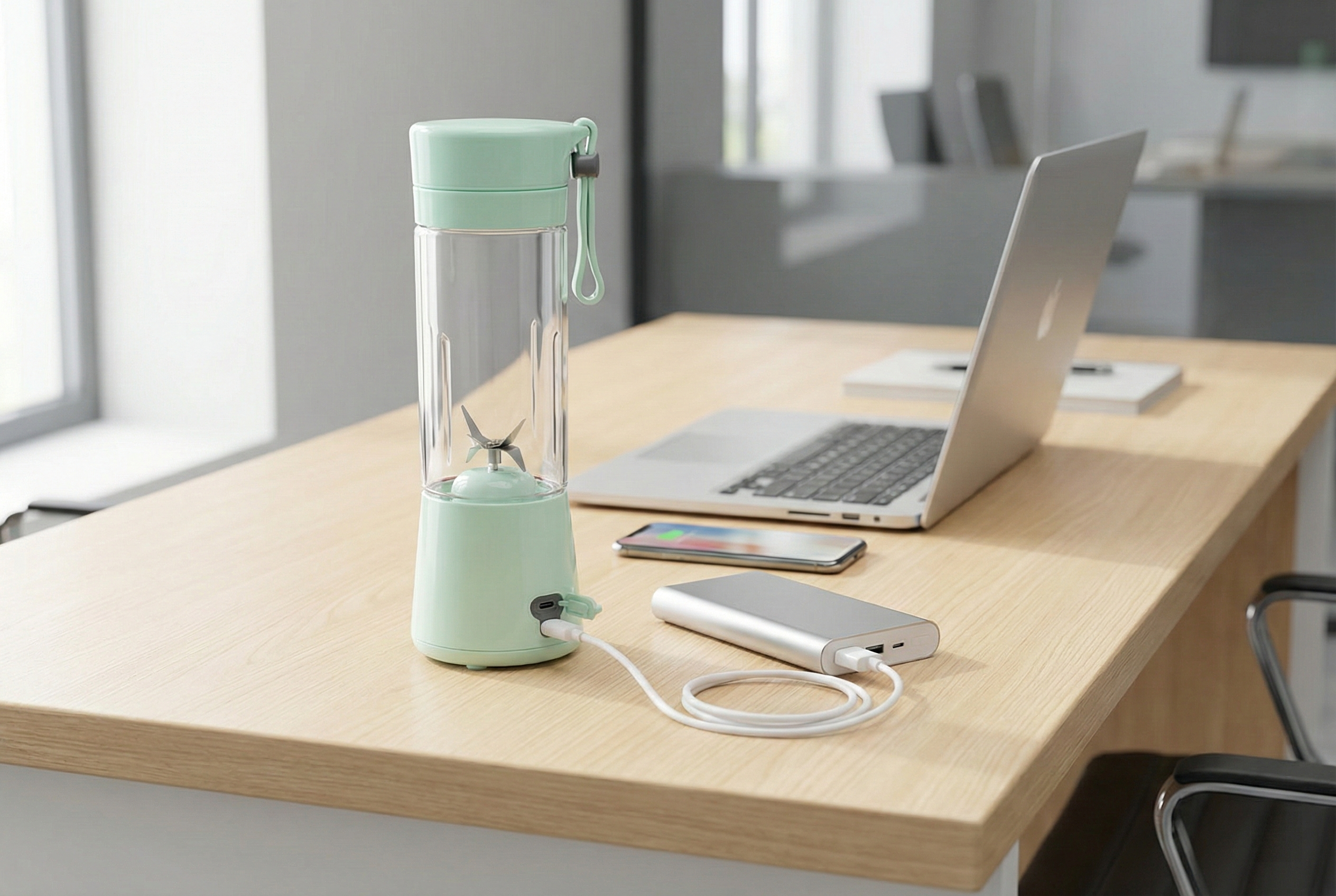 Orava RMU-40 A - Prenosný USB-C smoothie mixér, 400ml