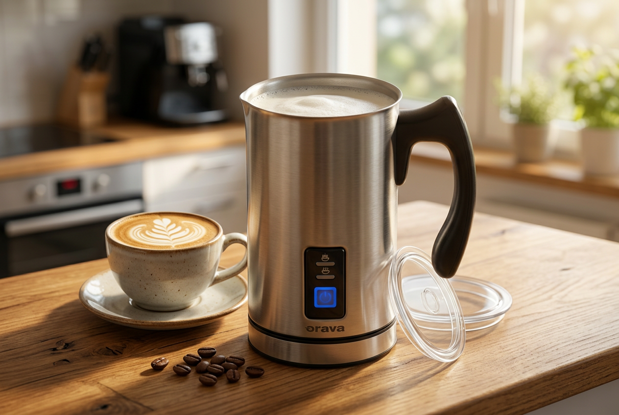 Orava MF-401 - Elektrický napeňovač mlieka