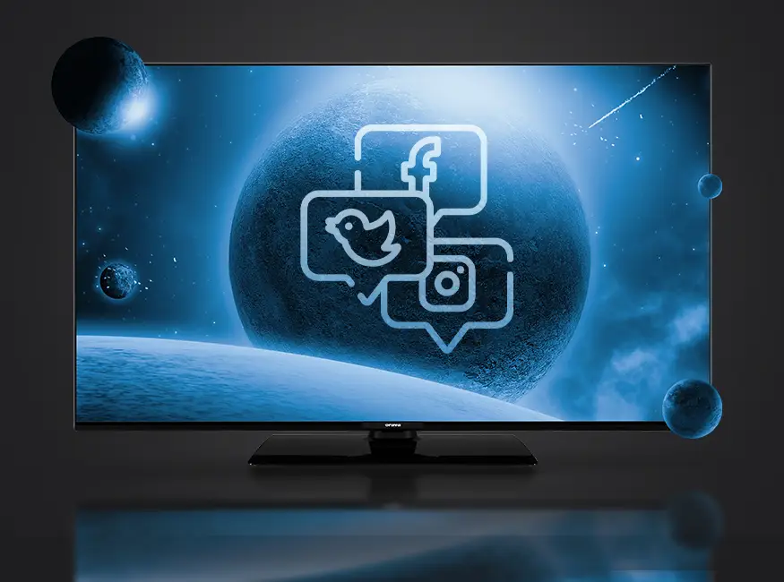 Orava LT-ANDR24 1224A - 24" HD Ready Android Smart LED televízor s WiFi