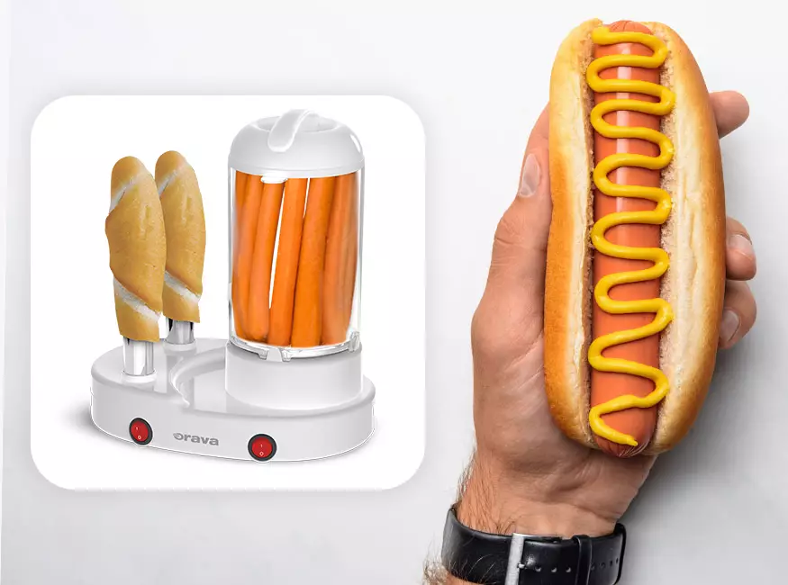Orava HM-04 - Hotdogovač s možnosťou prípravy vajec