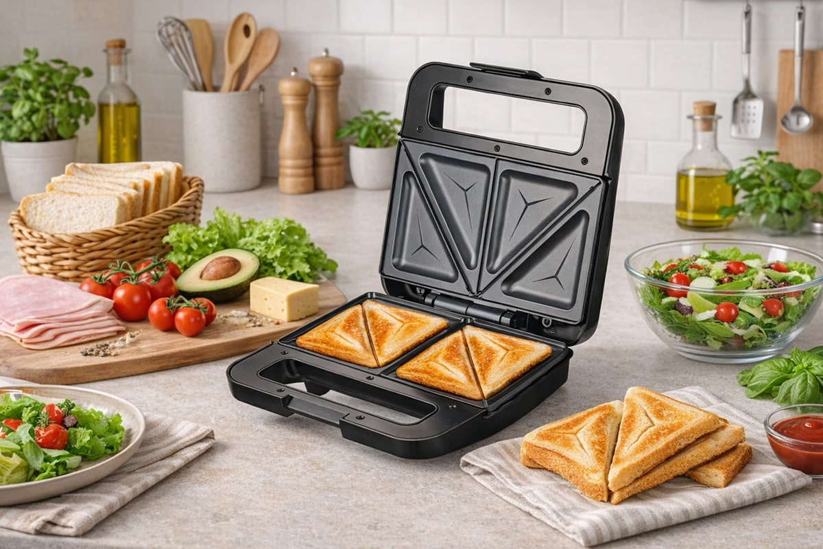 Orava ST-107 - Sendvičovač na prípravu trojuholníkových toastov