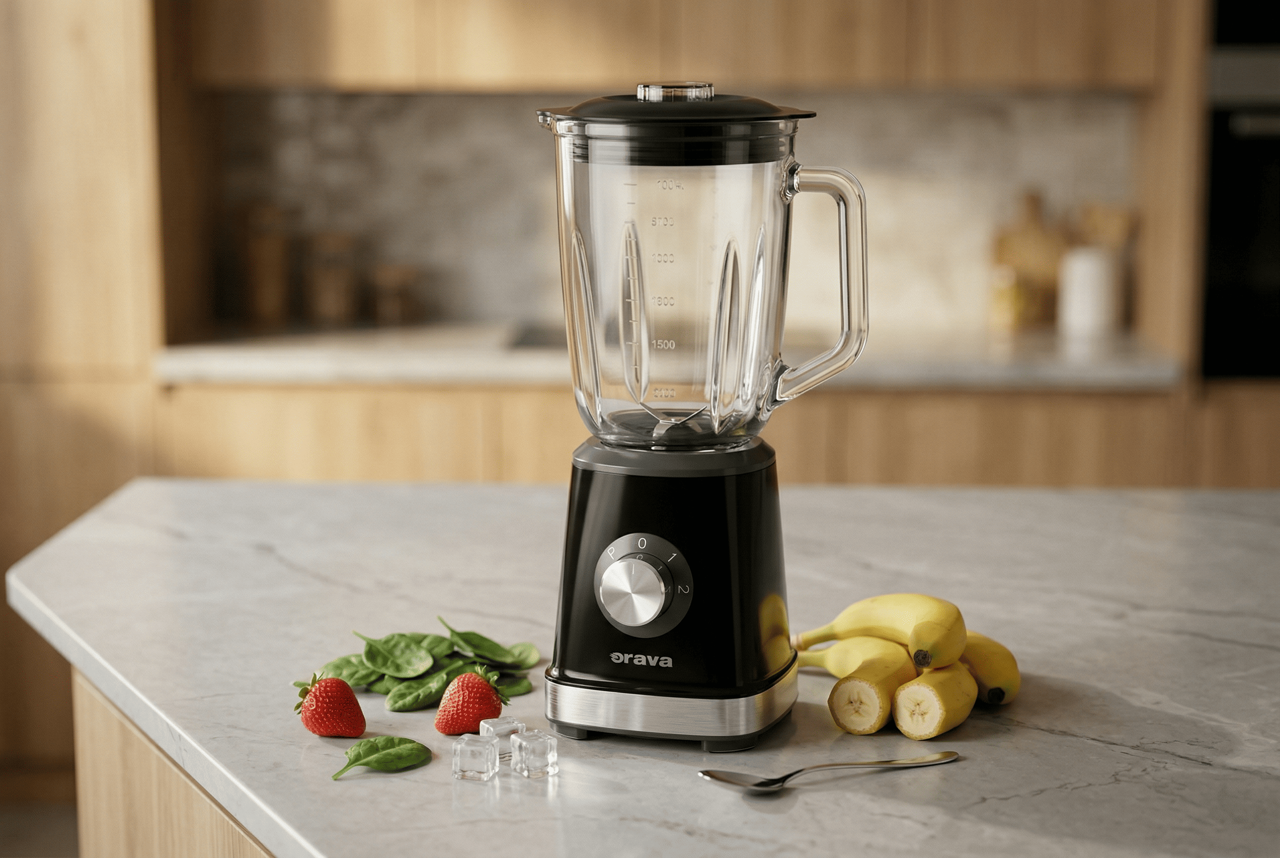 Orava RM-208 B - Kuchynský mixér s výkonom 500 W, čierny