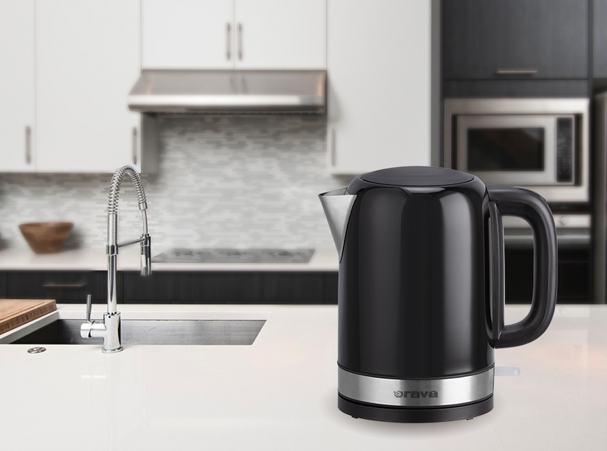 Orava Hiluxe-2 C - Antikorová varná kanvica 1,7 l, krémová