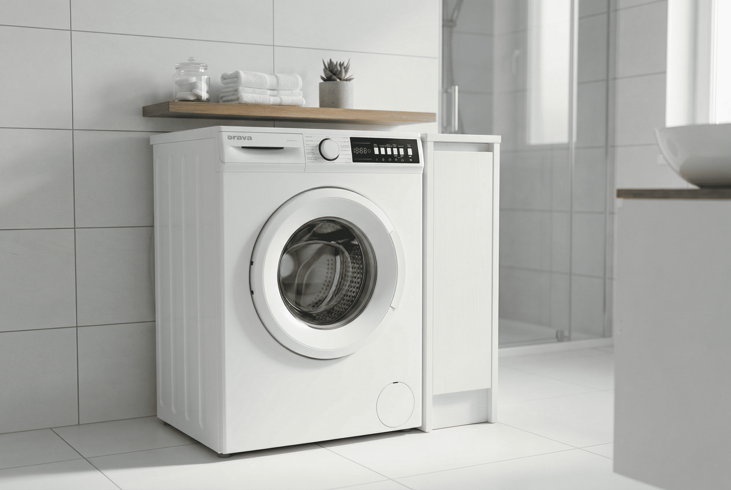 Orava WMO-610 A - Spredu plnená práčka SLIM, 6kg