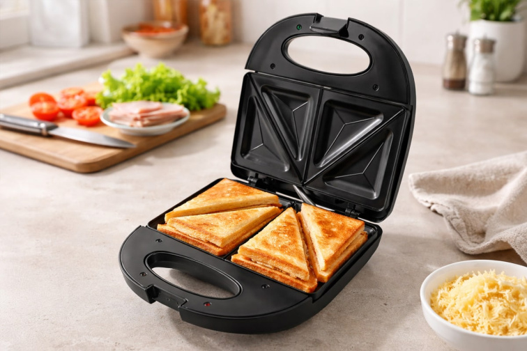 Orava ST-106 B - Sendvičovač na prípravu trojuholníkových toastov