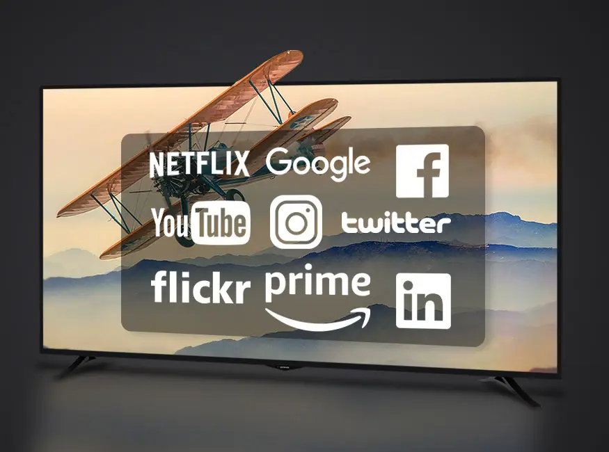 40" FULL HD Android Smart LED televízor s WiFi