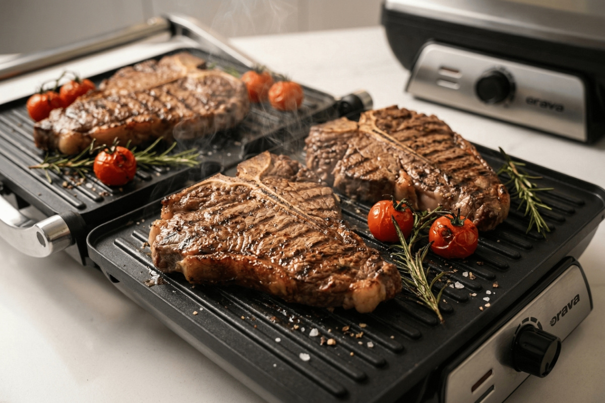 Orava Grillchef-4 - Elektrický kontaktný gril, 2000 W