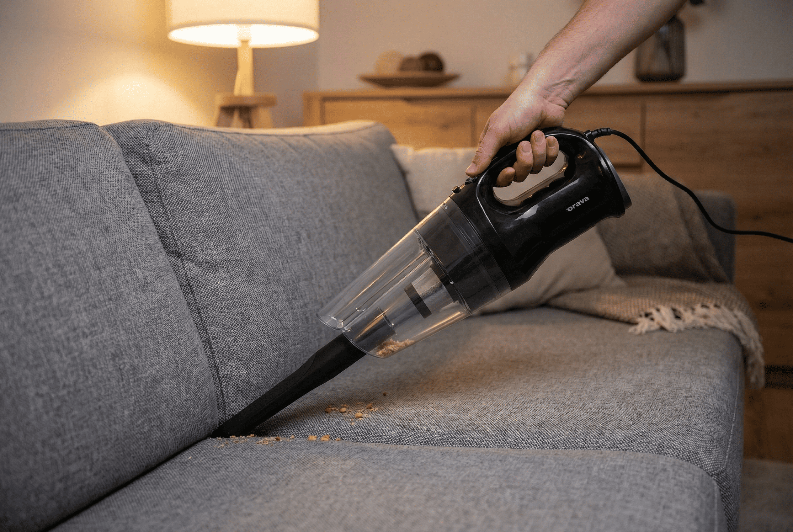 Orava VY-222 - Bezvreckový ručný vysávač