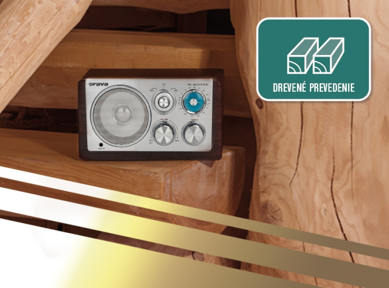 Orava RR-19 B - Retro rádio