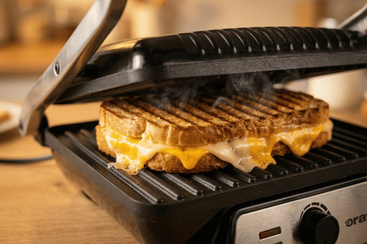 Orava Grillchef-4 - Elektrický kontaktný gril, 2000 W