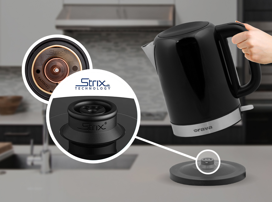 Orava Hiluxe-2 C - Antikorová varná kanvica 1,7 l, krémová