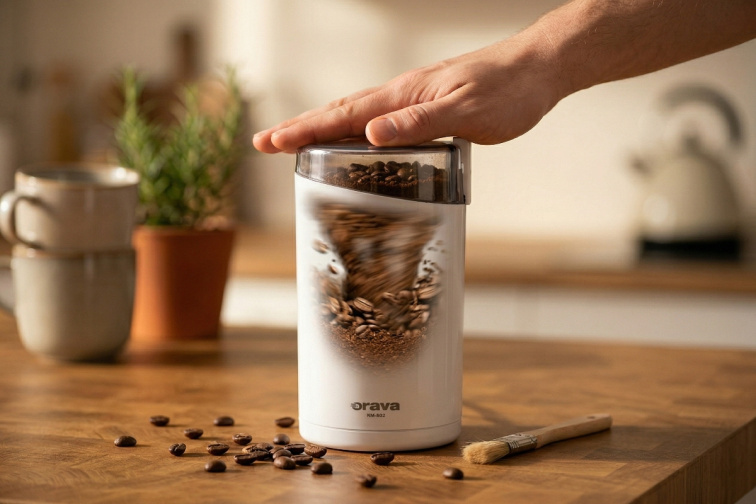 Orava KM-802 - Mlynček na kávu, 130 W