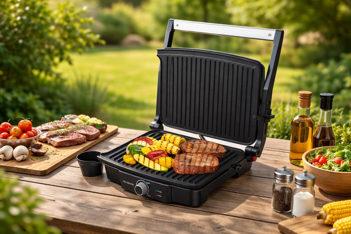 Orava Grillchef - Elektrický stolový kontaktný gril