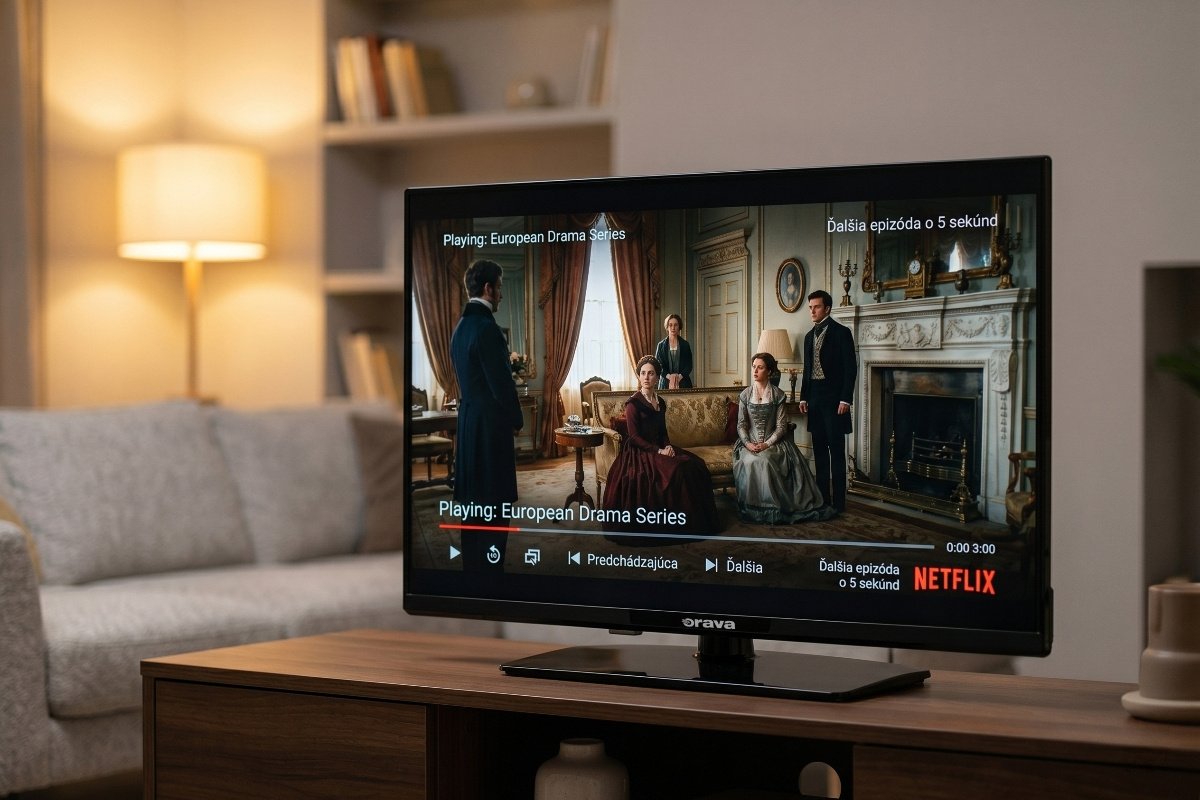 32" HD ready Smart televízor s WiFi