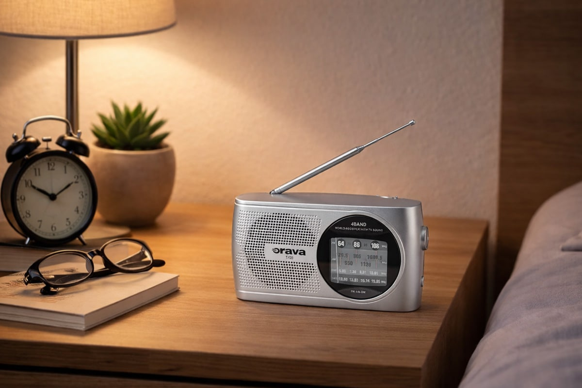 Orava T-120 S - Prenosný rádio prijímač