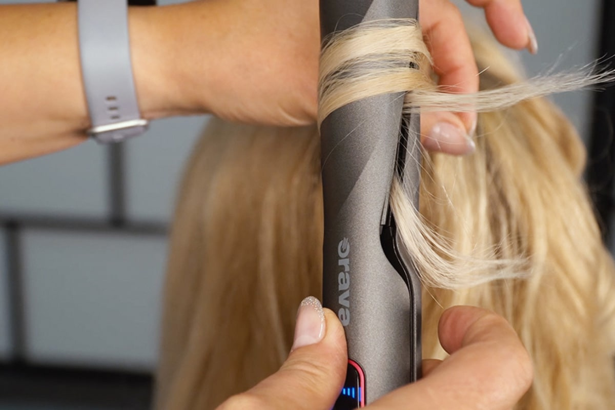 Orava Tenera - Žehlička a kulma na vlasy 2 v 1