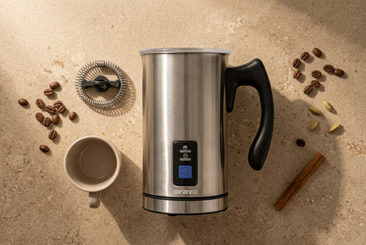 Orava MF-401 - Elektrický napeňovač mlieka