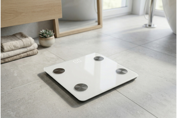 Orava EV-600 BT - Osobná váha sklenená s bluetooth