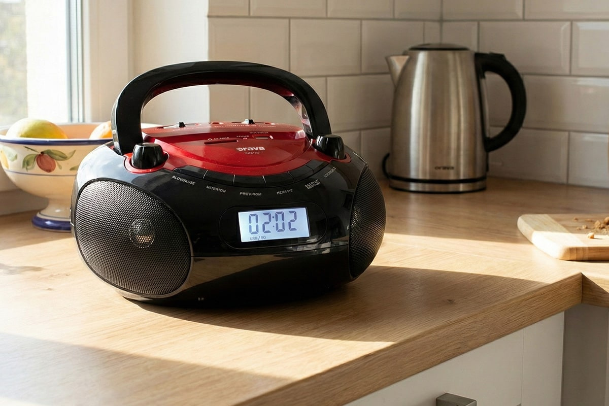 Prenosný rádio USB/SD prehrávač