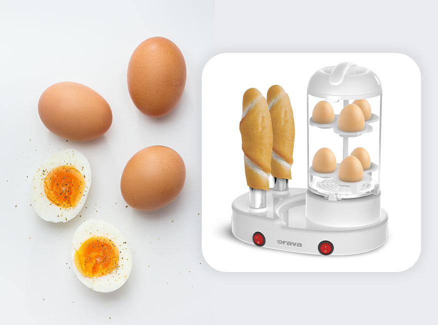 Orava HM-04 - Hotdogovač s možnosťou prípravy vajec