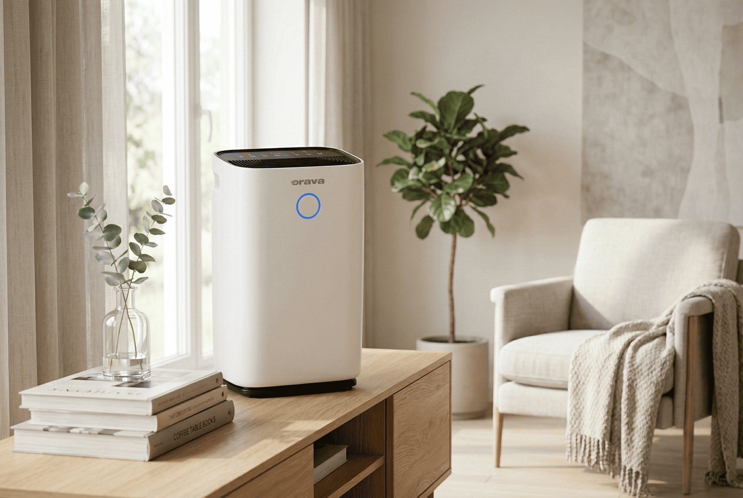 Orava Dehum-1 - Odvlhčovač s čističkou vzduchu