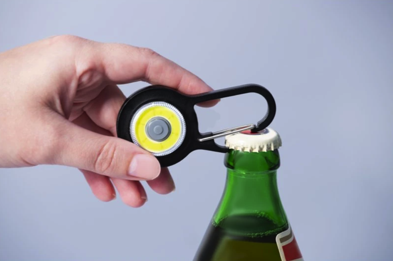 Orava LL-6 Black - Karabinka s LED svetlom čierna