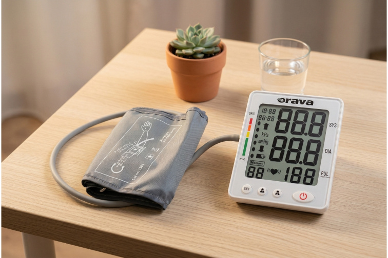 Orava TL-100 - Digitálny tlakomer biely