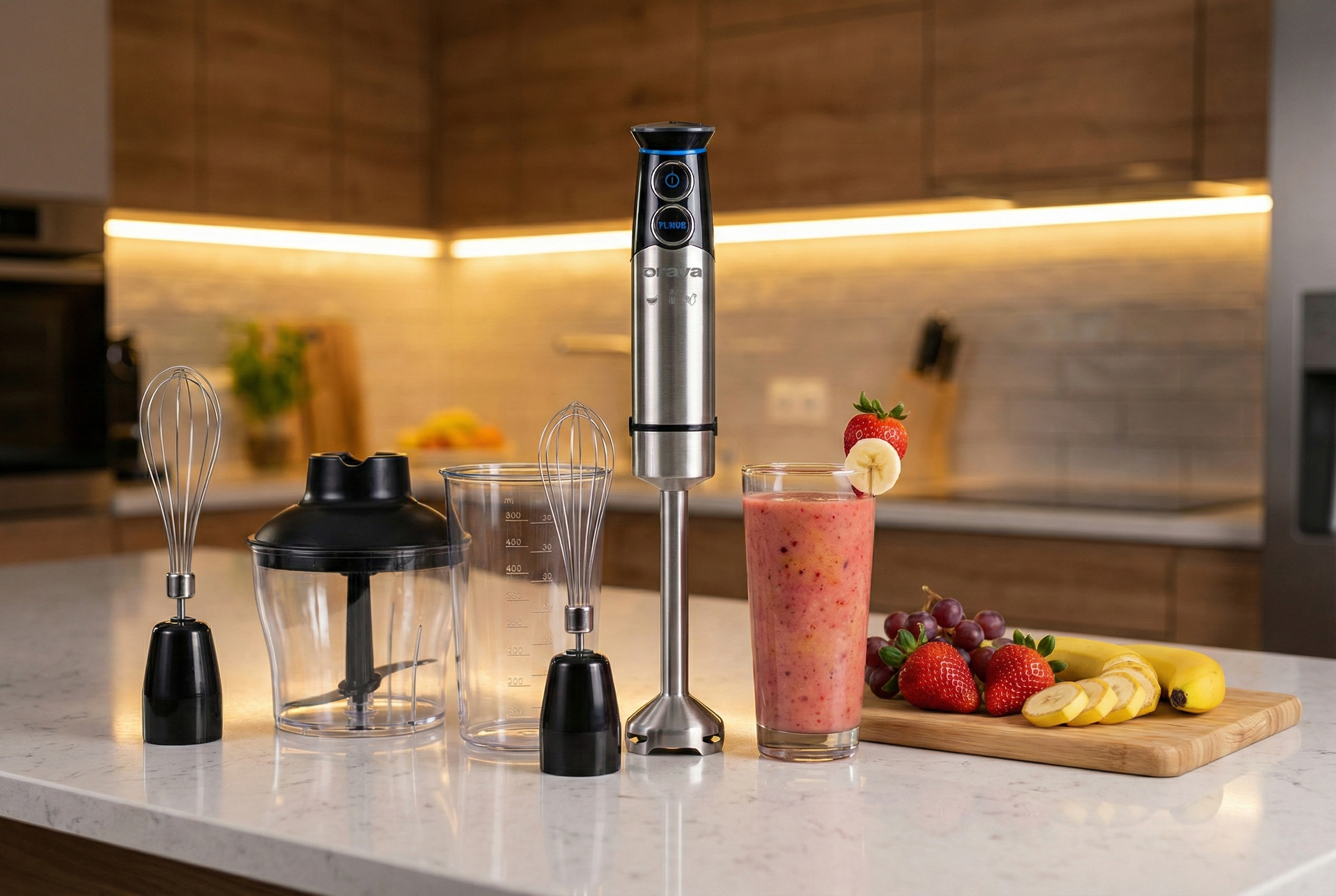 Orava RM-1200 - Multifunkčný ručný mixér 3 v 1, 1200 W