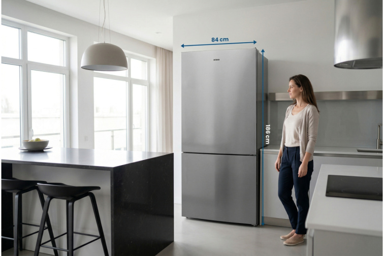 Orava RGO-600 - Kombinovaná chladnička s technológiou NO FROST, 588 l