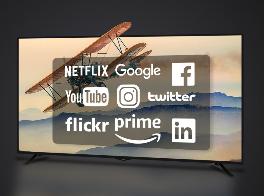 32" HD ready Smart televízor s WiFi