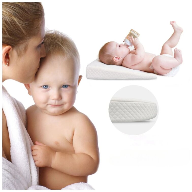 Polštářek do kolébky AcaroStop 35x50 cm proti odtoku vody