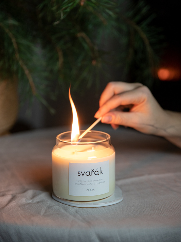 Sójová svíčka Svařák