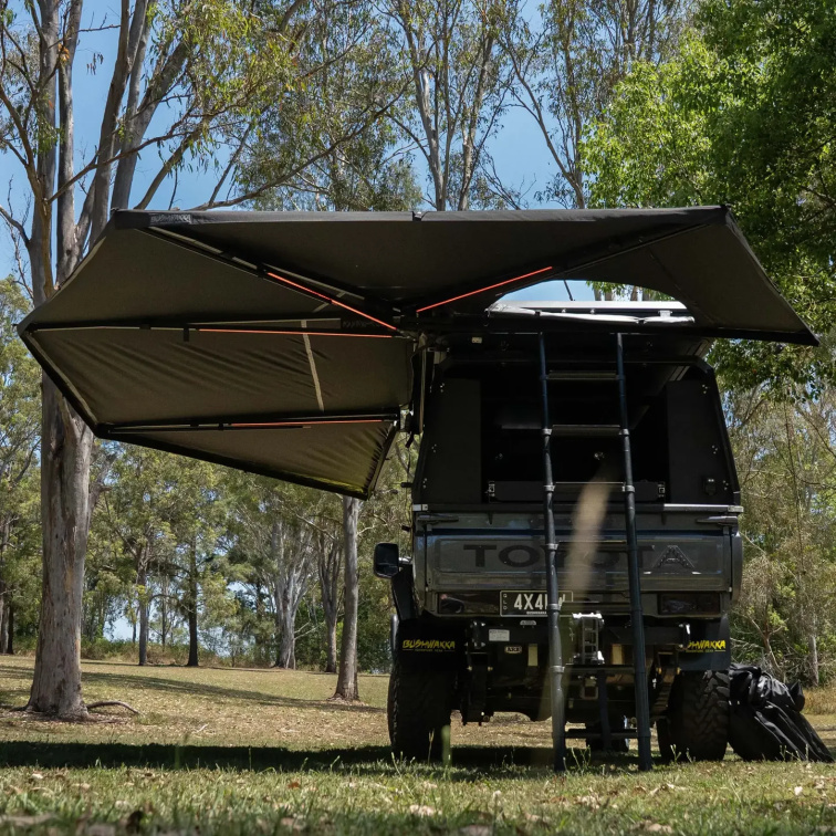 Markýza Bushwakka 270 Extreme Darkness Pro se vstupem - Black