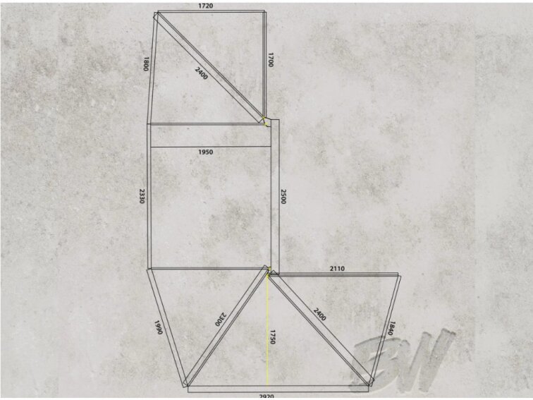 Markýza Bushwakka 270 Extreme Darkness XL Squared Pro - Black