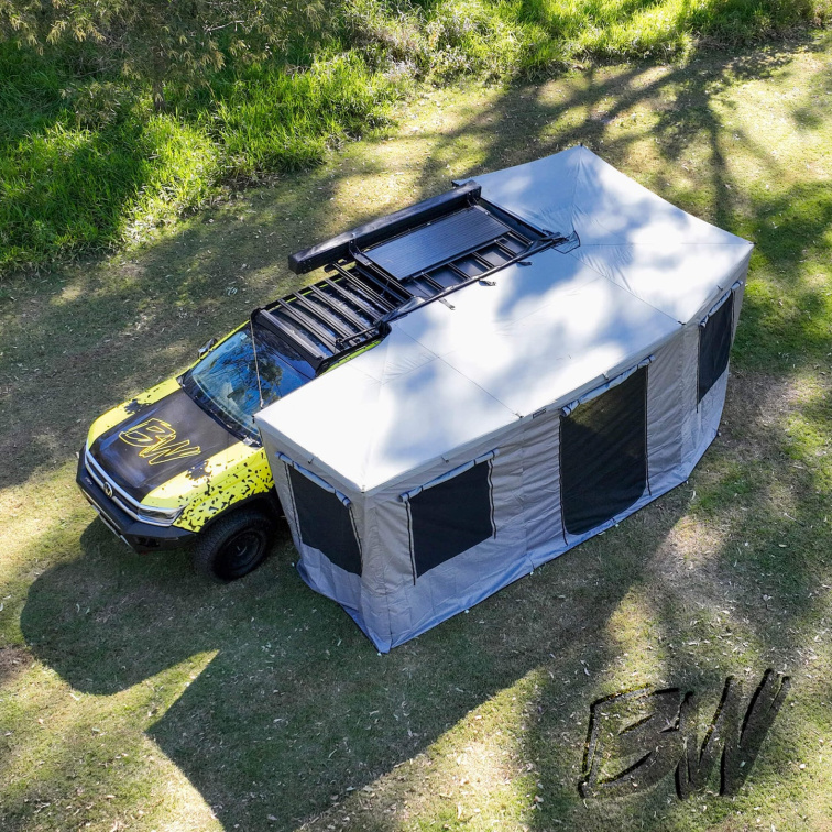 Markýza Bushwakka 270 Extreme Darkness XL Squared Pro - Black